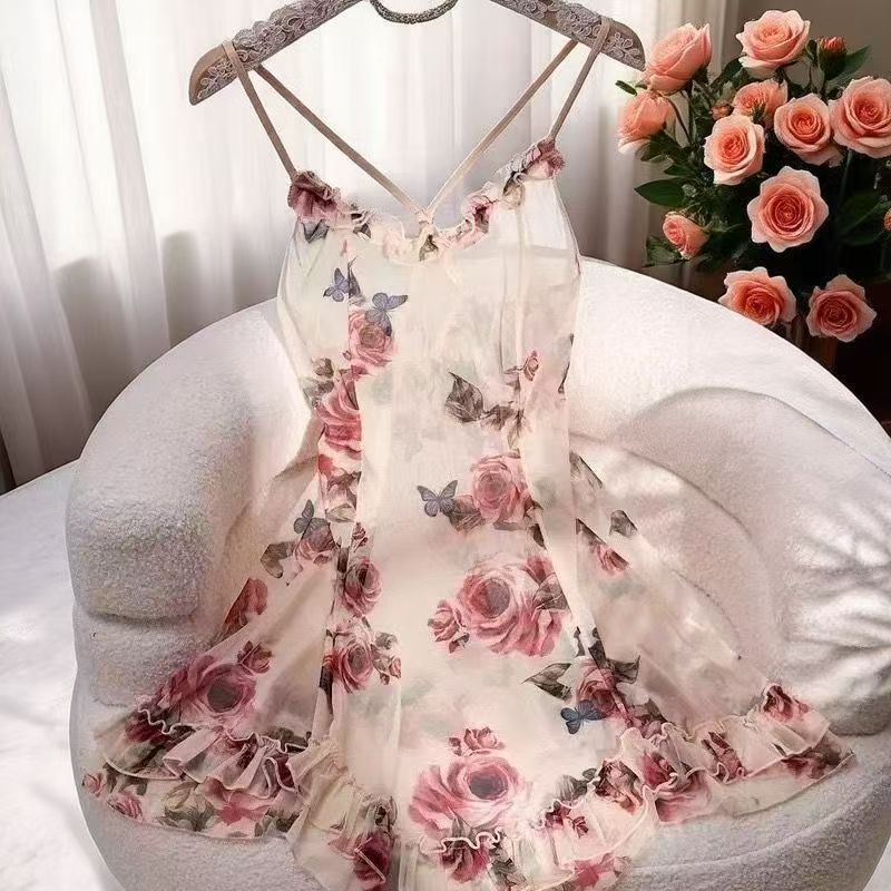 Nuisette « Douce Provocation » – Nuisette sexy en dentelle fine